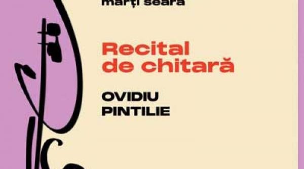 stagiunea de marti seara recital de chitara ovidiu pintilie