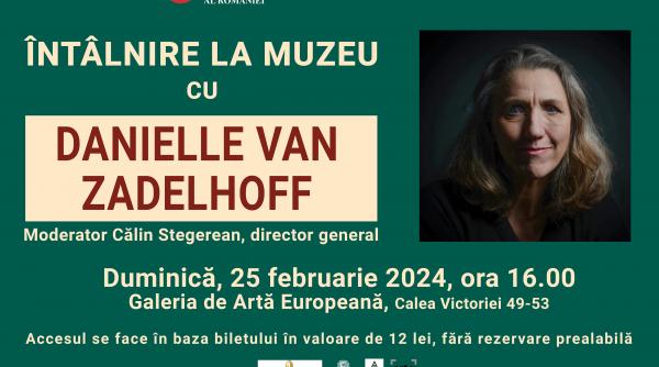 intalnire la muzeu cu danielle van zadelhoff duminica 25 februarie 2024 ora 16 00 galeria de arta europeana