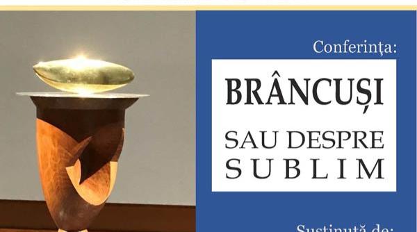 conferintele dalles brancusi sau despre sublim