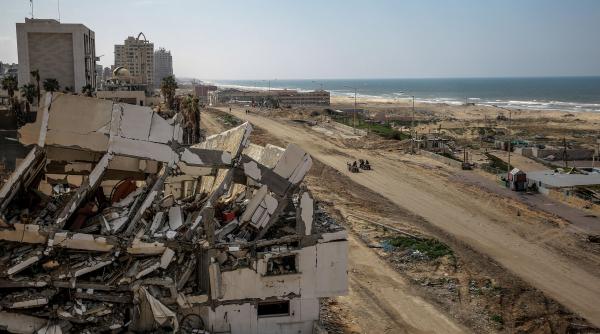 israelul imparte fasia gaza nou drum tancuri blindate