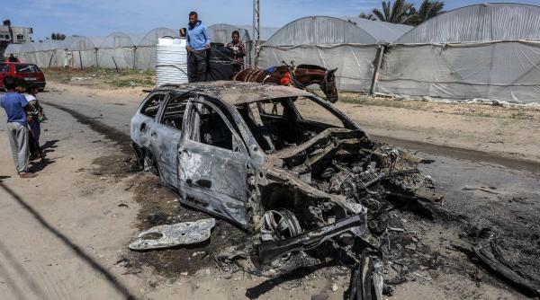 israel neaga ucis palestinieni coada ajutoare