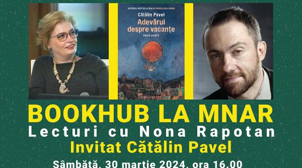 bookhub la mnar lecturi cu nona rapotan invitat catalin pavel