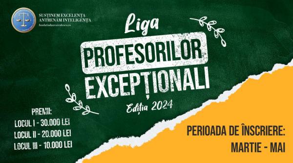 campanie nationala dedicata profesorilor din romania liga profesorilor exceptionali