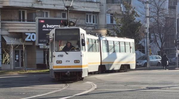 schimbare linii tramvai calea mosilor