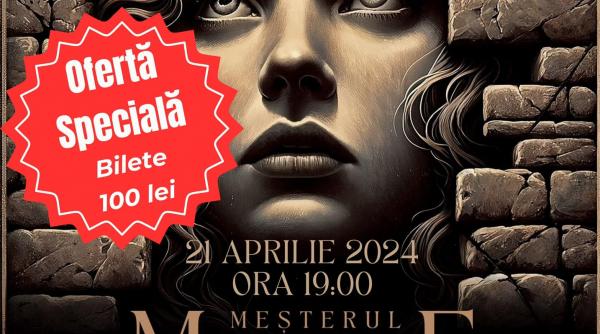 la cererea publicului o noua reprezentatie cu spectacolul mesterul manole opera rock in concert la teatrul national de opereta si musical ion dacian