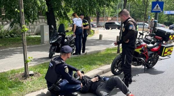 accident motociclist soseaua pavel d kiseleff jandarmeria capitalei