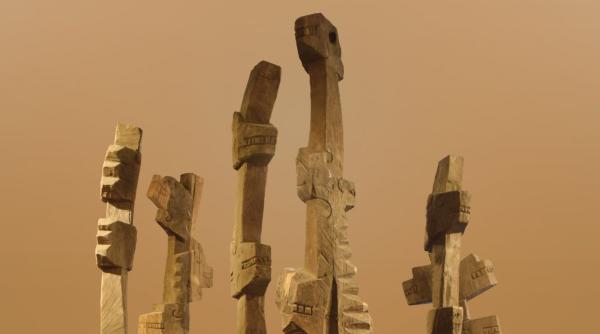 expozitia ion vlasiu omul printre arbori la muzeul national de arta al romaniei