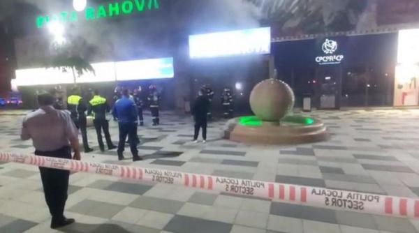 incendiu la un spatiu comercial in piata rahova din bucuresti