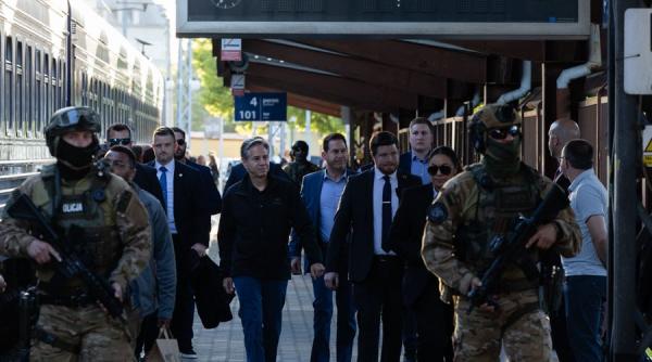 blinken ucraina tren solidaritate americana atacuri rusesti