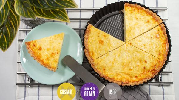 tarta cu praz si branza