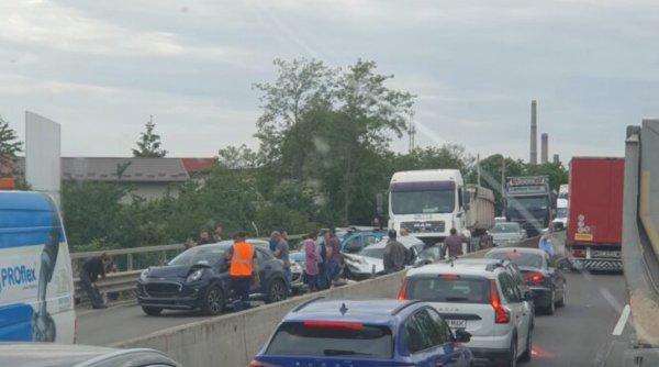 accident dn1 barcanesti trafic blocat