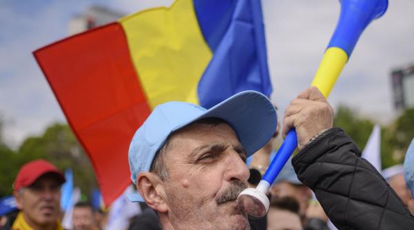 miting sindicat piata victoriei inechitati salariale