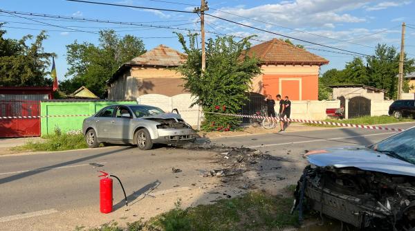 victime barbat fara permis accident grav fugit teleorman