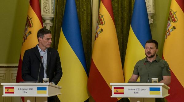 zelenski intalneste madrid premier pedro sanchez rege felipe vi spania