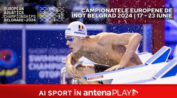 campionatele europene de inot sunt live in antenaplay in perioada 17 23 iunie david popovici lupta pentru medalie la belgrad