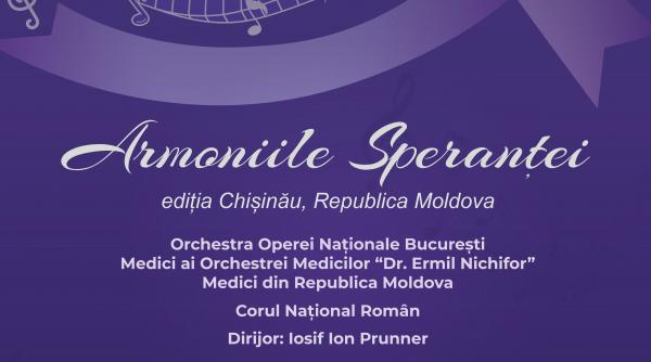 concert umanitar al orchestrei medicilor dr ermil nichifor si operei nationale bucuresti sustinut de icr la chisinau