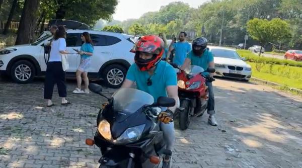 sebastian burduja a venit la vot pe motocicleta am votat pentru viitor