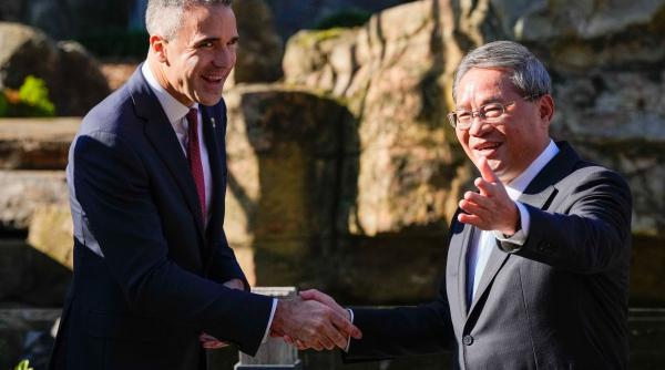 premierul chinei li qiang vizita australia adelaide