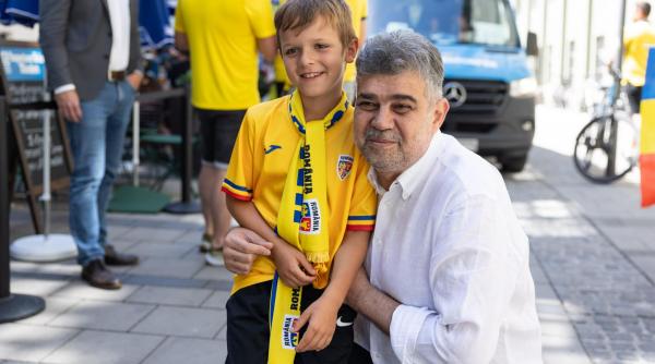 premierul marcel ciolacu stadion munchen
