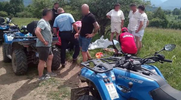 tinere rasturnat atv vale slanic moldova
