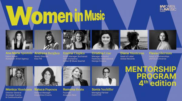 femeile la inceput de cariera in industria muzicala se pot inscrie de acum la editia a 4 a women in music mentorship program