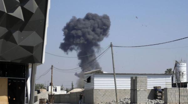 lupte grele gaza avioanele tinte rafah