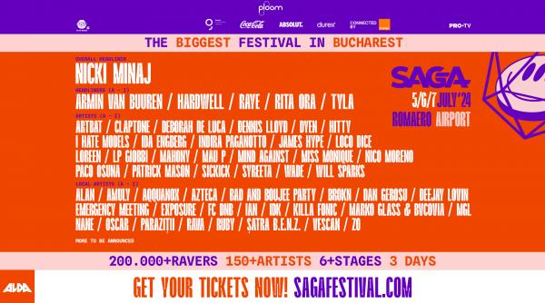 saga extinde zona de mainstage pe aeroport si pune la bataie inca 30 000 de abonamente pentru cele trei zile de festival
