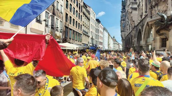 romania olanda mareea galbena suporteri romani strazi munchen euro 2024