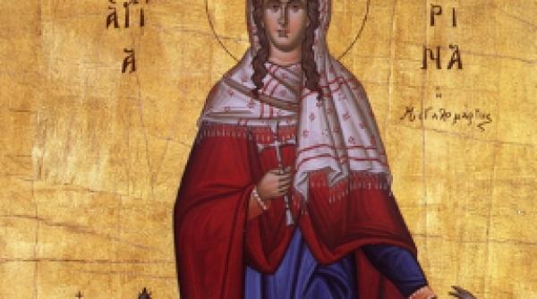 sfanta mare mucenita marina ocrotitoarea femeilor minuni 17 iulie 2024