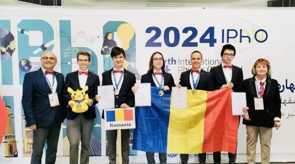 trei medalii aur doua argint romania olimpiada internationala fizica