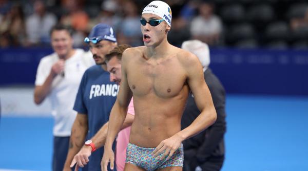 program sportivi romani jocuri olimpice 31 iulie 2024 david popovici inoata 100 m