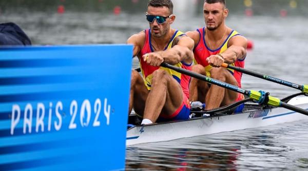 marian enache andrei cornea campioni olimpici dublu vasle masculin paris 2024
