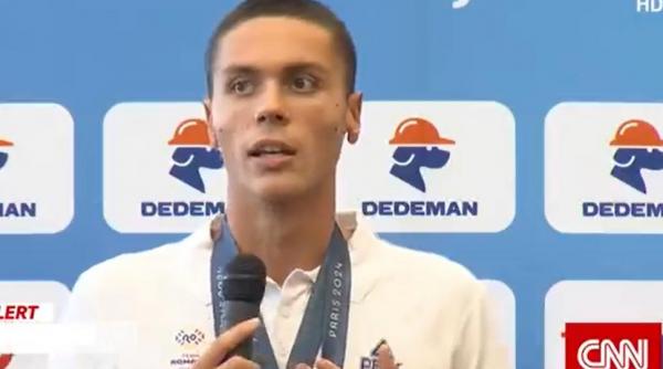 david popovici investitii sport intoarcere aeroport otopeni