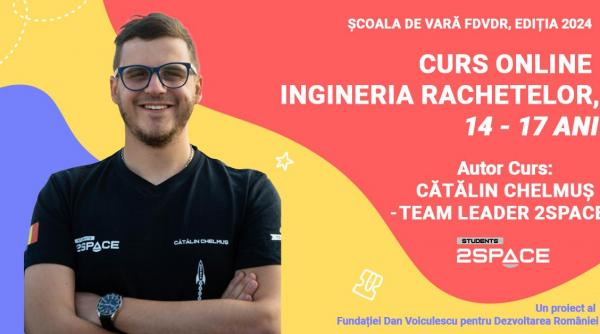 ultimele 3 zile de inscriere pentru cursul ingineria rachetelor al scolii de vara fdvdr editia 2024