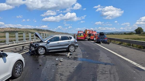 accident autostrada a1 cunta planul rosu interventie activat