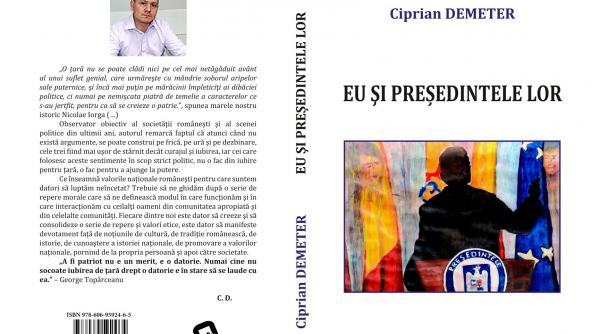 sarbatoarea limbii romane marcata prin lansarea cartii eu si presedintele lor de jurnalistul ciprian demeter