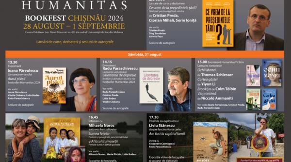 grupul humanitas la bookfest chisinau