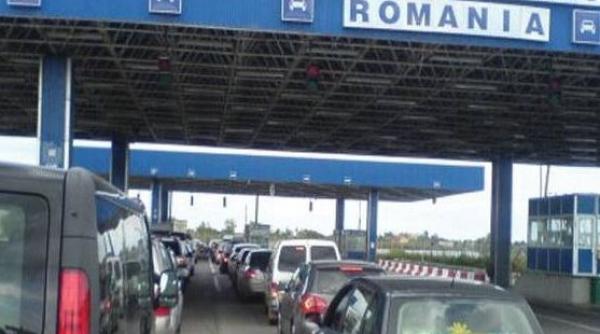 trafic intens granita romaniei