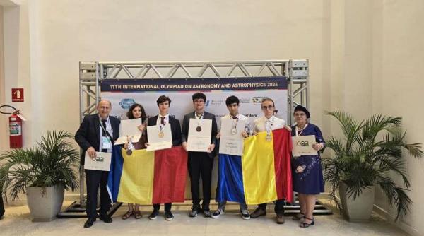 echipa romaniei cinci medalii olimpiada internationala astronomie astrofizica