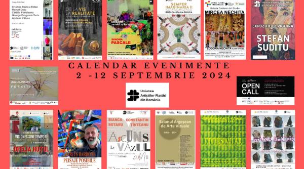 noi evenimente vizuale pentru saptamana viitoare