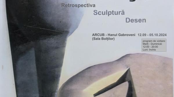 expozitia retrospectiva doru dragusin din 12 septembrie la arcub hanul gabroveni