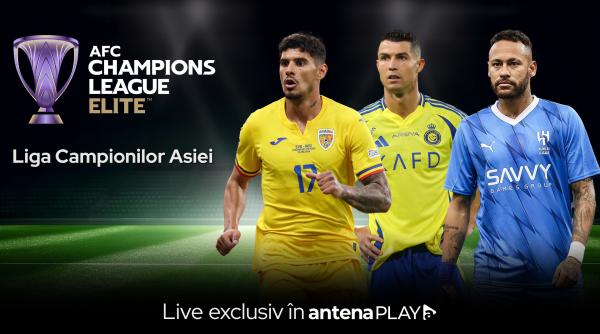 cristiano ronaldo si florinel coman lupta in liga campionilor asiei exclusiv in antenaplay
