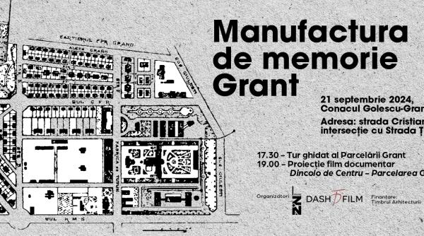manufactura de memorie grant proiectii de film documentar si tur ghidat intr un proiect despre conservarea patrimoniului si intoarcerea la istoria cartierului
