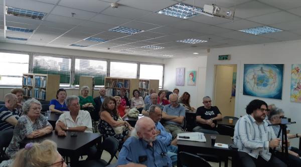 conferinta despre dulcele targ al iesilor la icr tel aviv