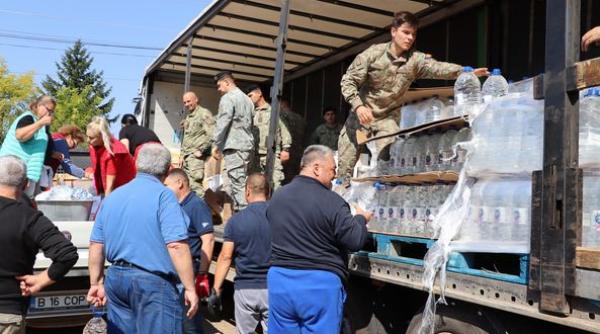 ministrul muncii alimente apa lopeti comuna alati afectata inundatii