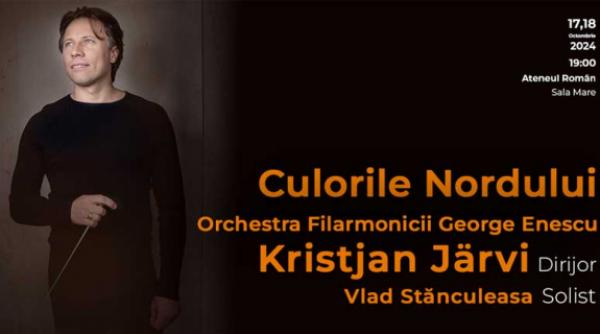 dirijorul kristjan jarvi si violonistul vlad stanculeasa aduc culorile nordului in ateneul roman