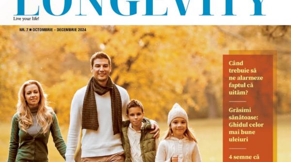 noul numar al revistei longevity magazine in cea mai bogata varianta a sa e acum la chioscuri si pe emag