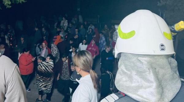 incendiu spital videle 70 persoane evacuate