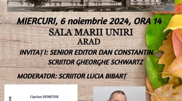 lansare de exceptie la arad eu si presedintele lor o incursiune fascinanta in culisele puterii si mass media