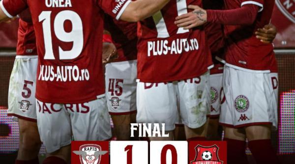 rapid invinge hermannstadt cu 1 0 si urca in clasament dupa un meci disputat